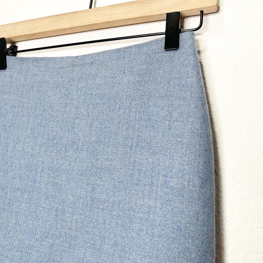 Ralph Lauren Black Label 100% Wool Quiet Luxury Pencil Skirt Old Money Career - Picture 3 of 10